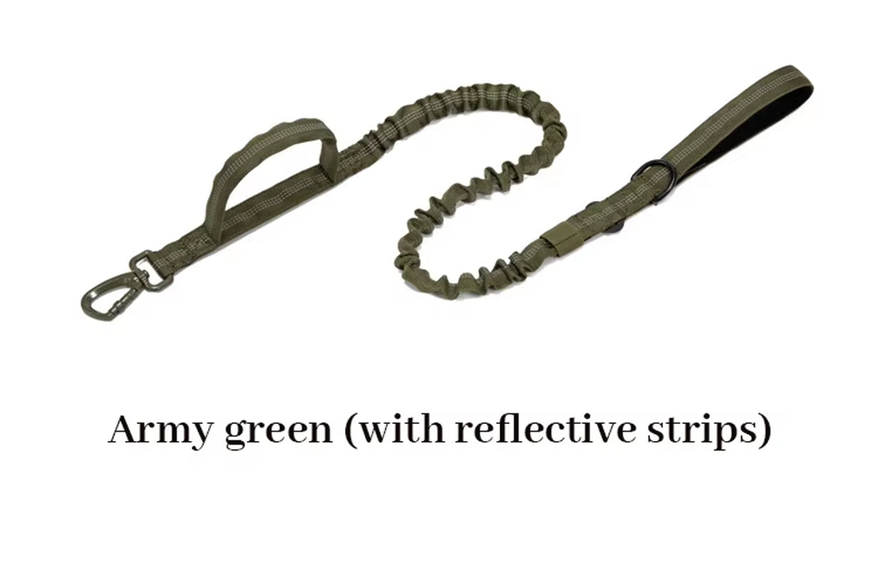Customize Logo&Color Pet Products Metal Buckle Training Collar for Medium Large Dogs Tactical Dog Collar and Leash Set