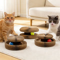 Magic Organ Cat Scratcher Board Cat Ball Adventure the Ultimate Interactive Mental Physical Exercise for Indoor Cats Toy