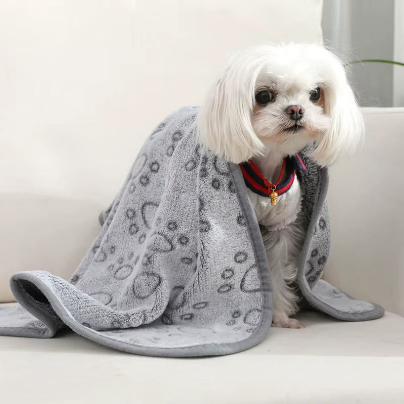 Pet Blanket & Throw-Durable Soft Breathable Eco-Friendly for Dogs & Cats Versatile Use Indoor/Outdoor Coral Fleece